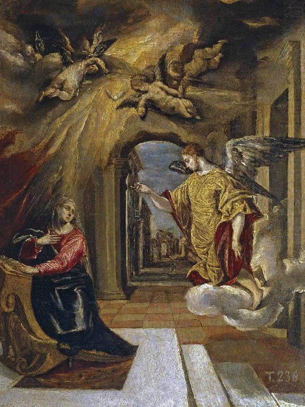 El Greco The Annunciation china oil painting image